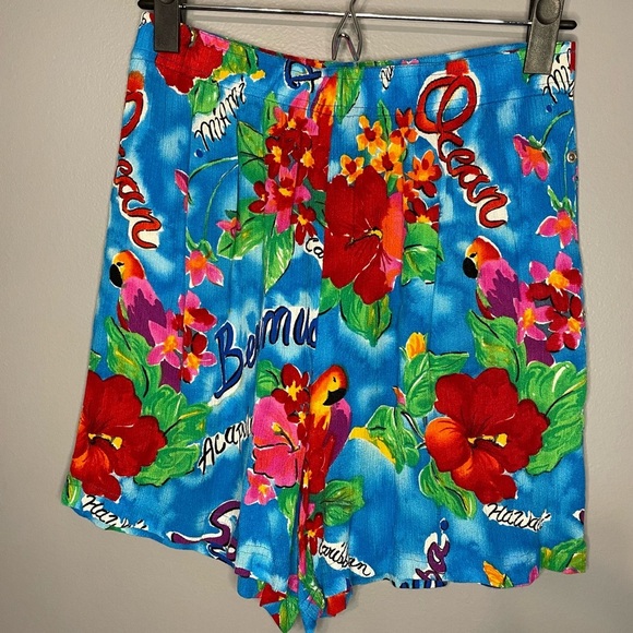 Carole Little Pants - Carole Little Sport Petites Tropical Shorts